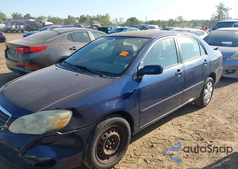 2005 Toyota Corolla Le из США, поврежденный, VIN 2T1BR32E75C550382